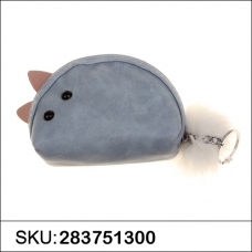 Mini Wallet Rabbit Fur Coin Purse Bag Charm