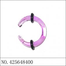 Earrings Purple