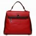 PU Leather Convertible Backpack Shoulder Tote Bag