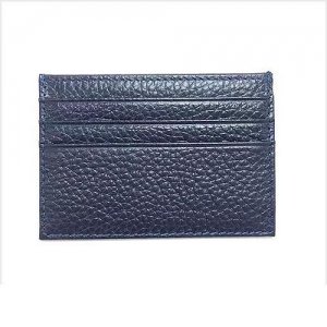 LEATHER WALLER Blue